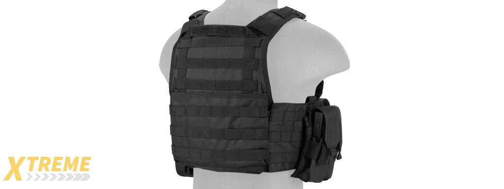 CA-305 Nylon Tactical Assault Plate Carrier Vest for Military and Law Enforcement Use