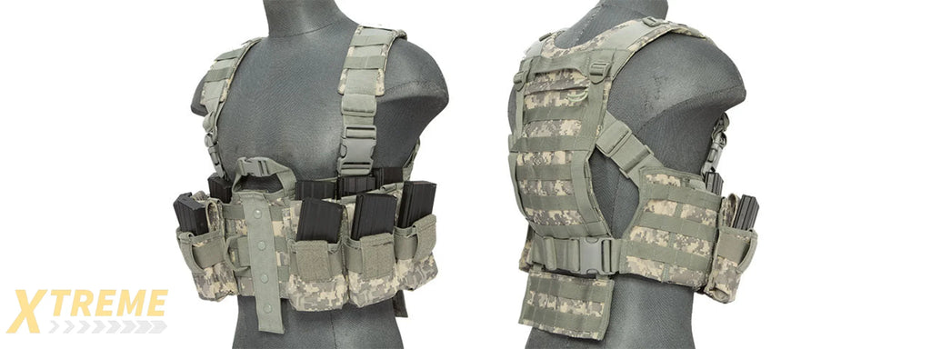 CA-306AN NYLON M4 CHEST HARNESS, ACU