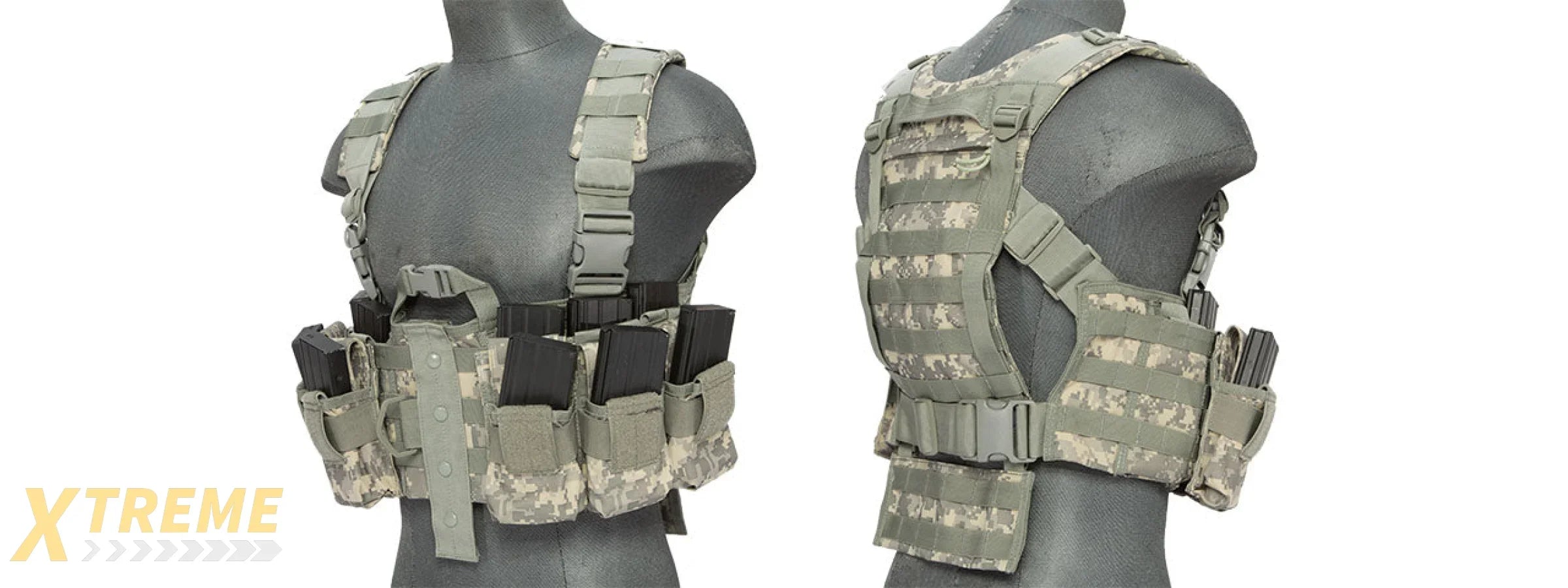 CA-306AN NYLON M4 CHEST HARNESS, ACU