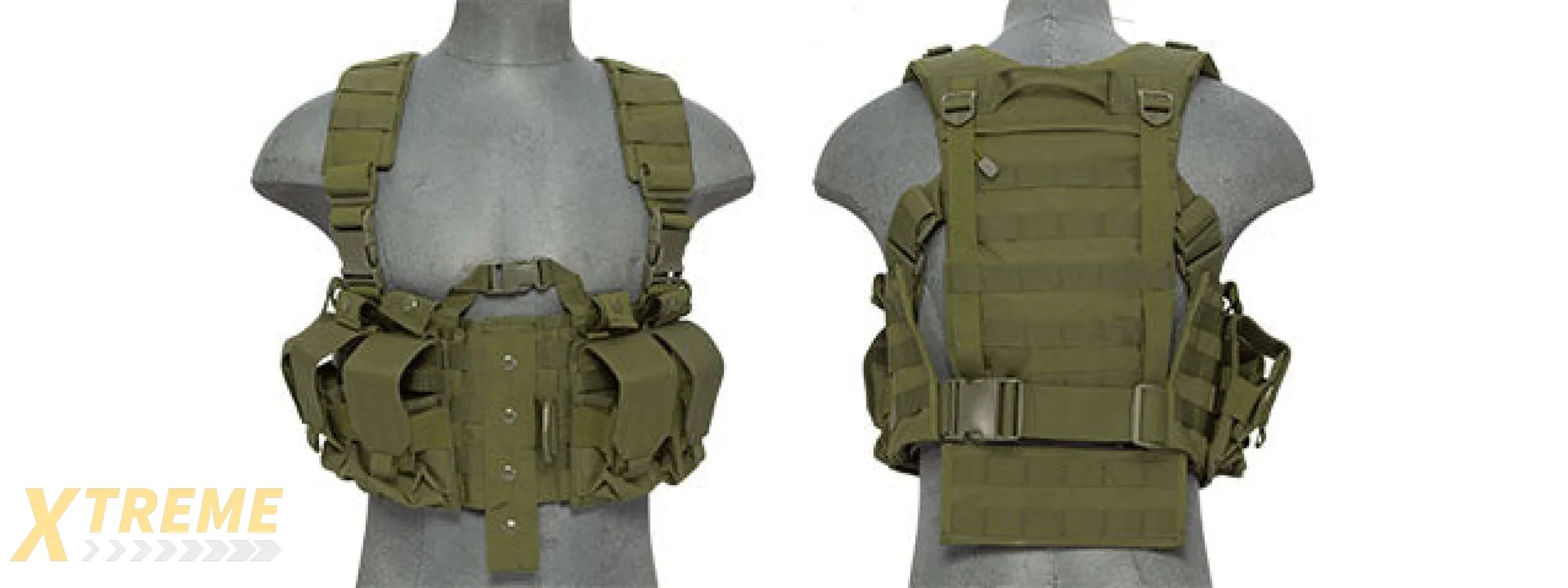 CA-306GN NYLON M4 CHEST HARNESS (OD)