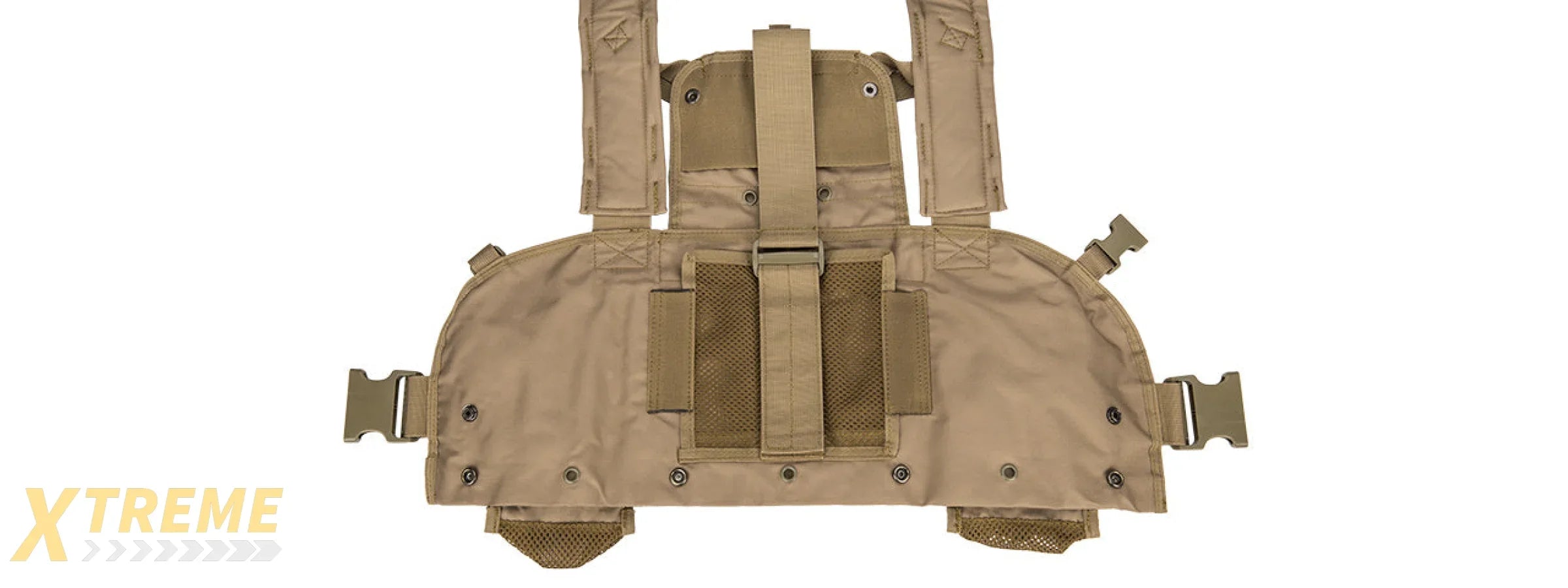 CA-307TN NYLON MODULAR CHEST RIG (TAN)