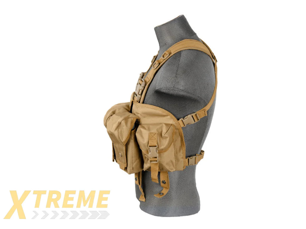 CA-308TN NYLON AK CHEST RIG (TAN)
