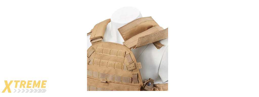 CA-311 1000D Nylon 6094/69T4 Airsoft Molle Tactical Vest by Lancer Tactical