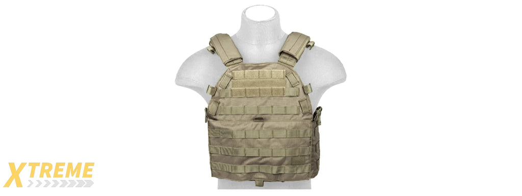 CA-311 1000D Nylon 6094/69T4 Airsoft Molle Tactical Vest by Lancer Tactical