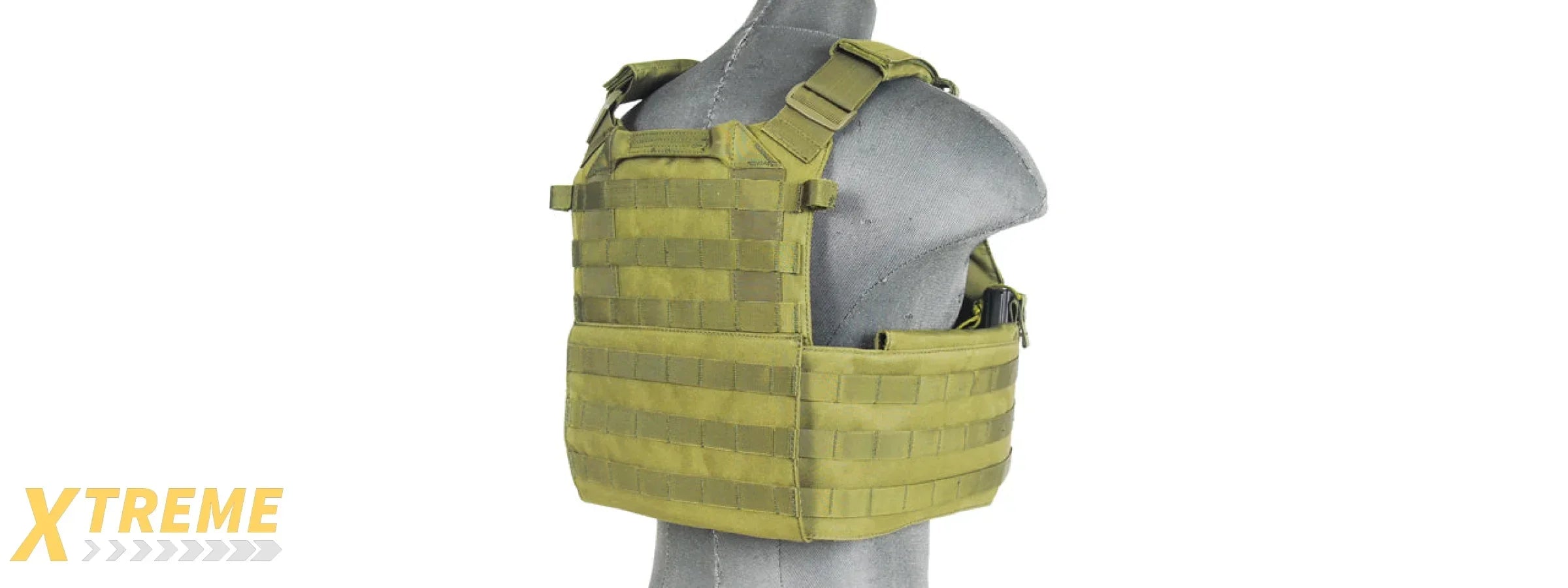 CA-311 1000D Nylon 6094/69T4 Airsoft Molle Tactical Vest by Lancer Tactical