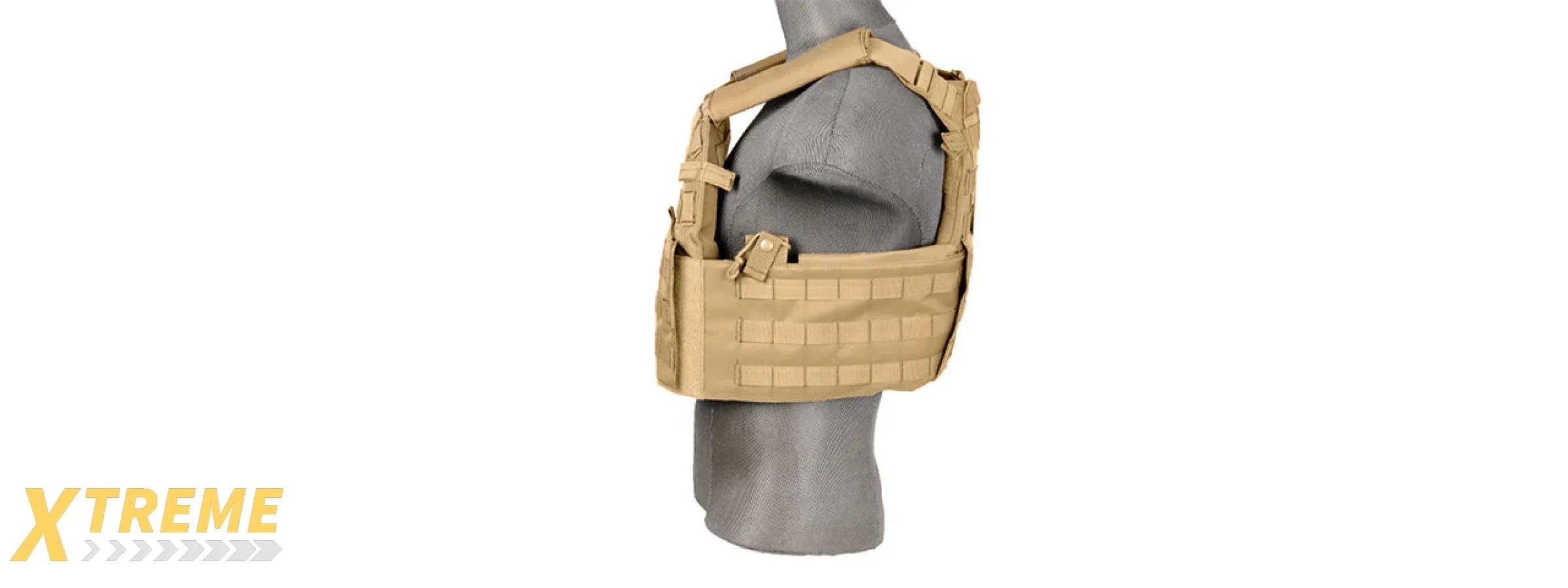 CA-311 1000D Nylon 6094/69T4 Airsoft Molle Tactical Vest by Lancer Tactical