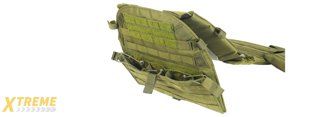 CA-311 1000D Nylon 6094/69T4 Airsoft Molle Tactical Vest by Lancer Tactical