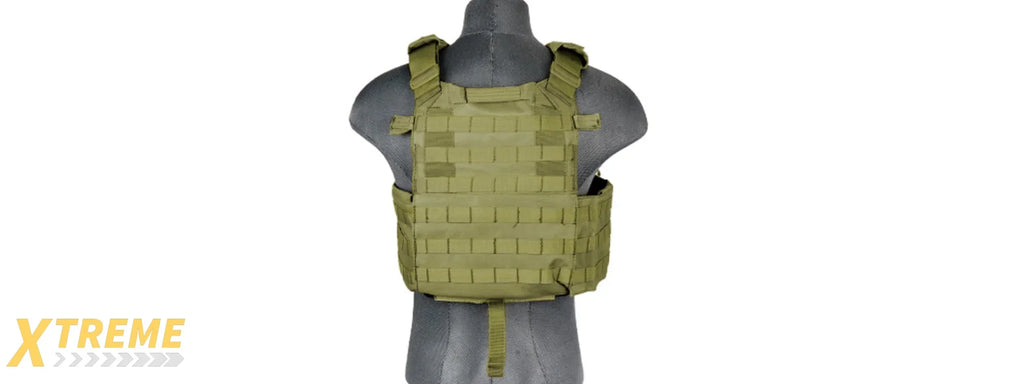 CA-311 1000D Nylon 6094/69T4 Airsoft Molle Tactical Vest by Lancer Tactical