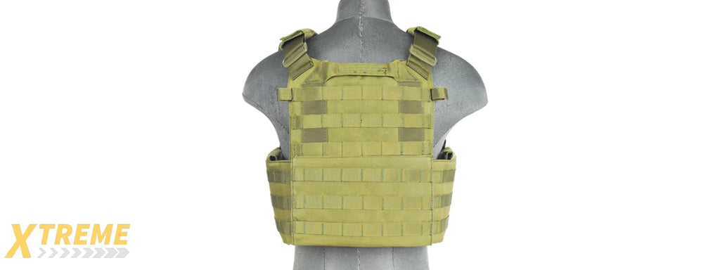 CA-311 1000D Nylon 6094/69T4 Airsoft Molle Tactical Vest by Lancer Tactical