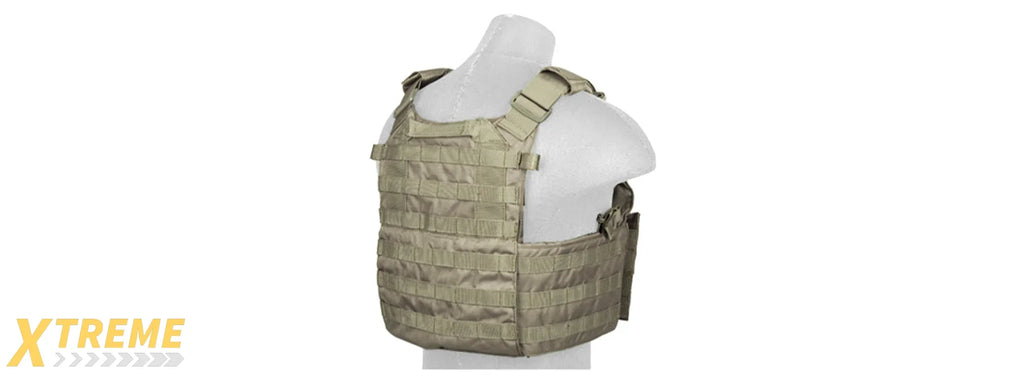 CA-311 1000D Nylon 6094/69T4 Airsoft Molle Tactical Vest by Lancer Tactical