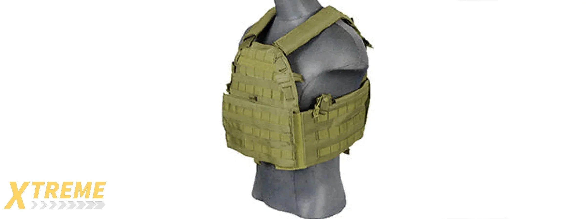 CA-311 1000D Nylon 6094/69T4 Airsoft Molle Tactical Vest by Lancer Tactical