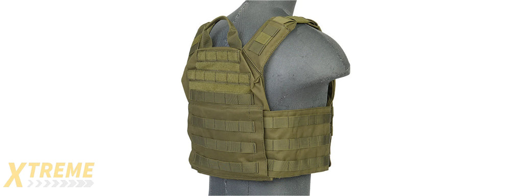 CA-313GN 1000D Nylon Speed Attack Tactical Vest (OD Green)