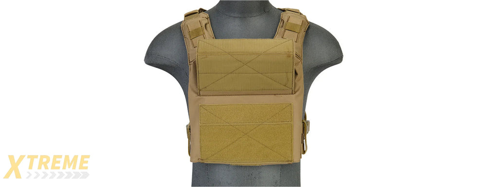 CA-313TN 1000D Nylon Speed Attack Tactical Vest (Tan)