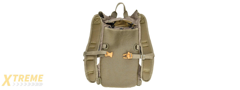 CA-321KN LANCER TACTICAL LIGHTWEIGHT HYDRATION BACKPACK (COYOTE BROWN)