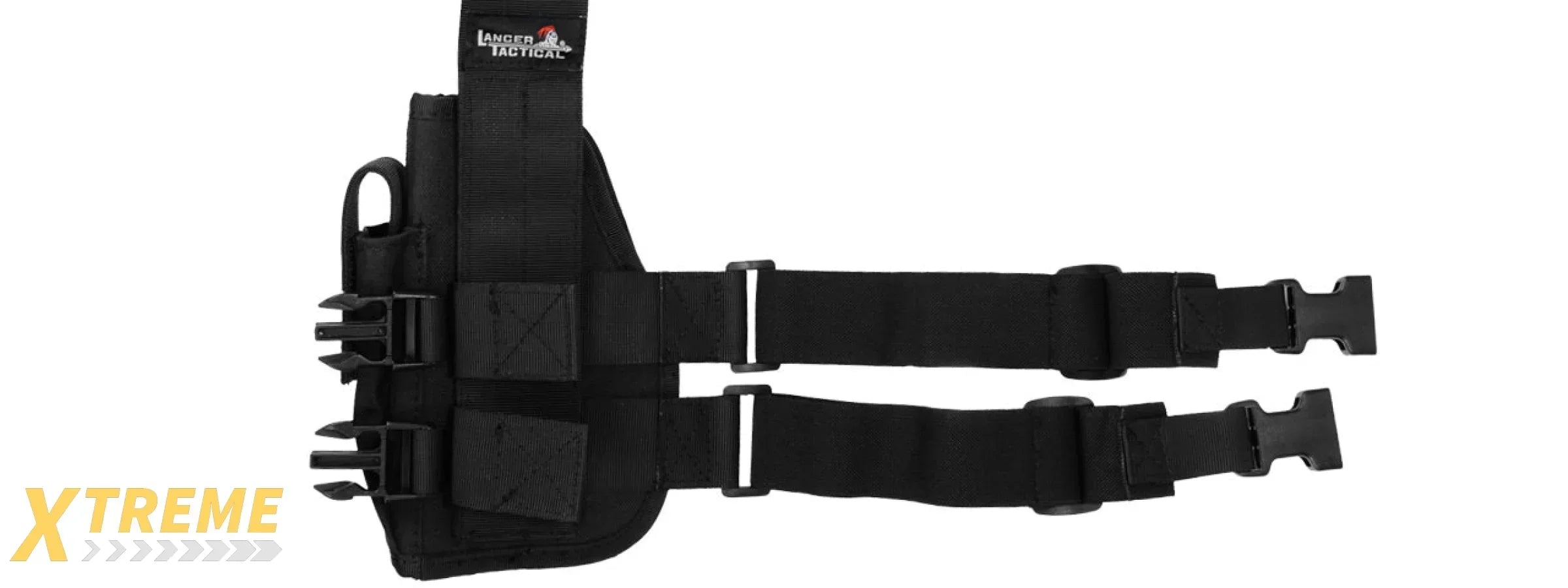 CA-323 92F Drop Leg Nylon Pistol Holster by Lancer Tactical Thigh Rig