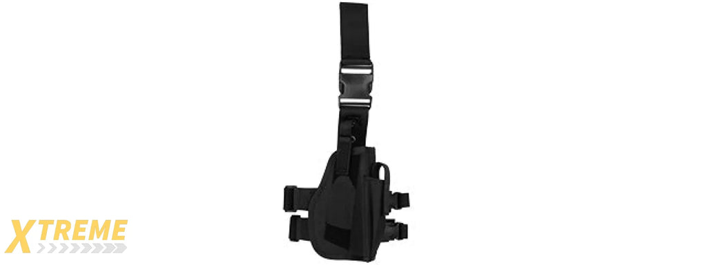 CA-323 92F Drop Leg Nylon Pistol Holster by Lancer Tactical Thigh Rig