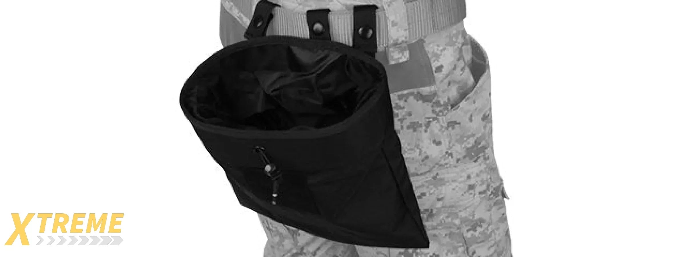 CA-341 Foldable Dump Pouch for Magazine Storage and Gear Organization, Tactical Design