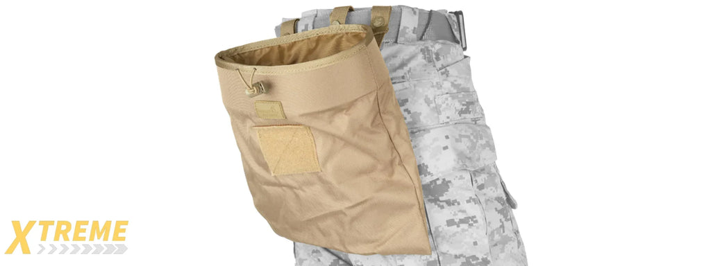 CA-341 Foldable Dump Pouch for Magazine Storage and Gear Organization, Tactical Design