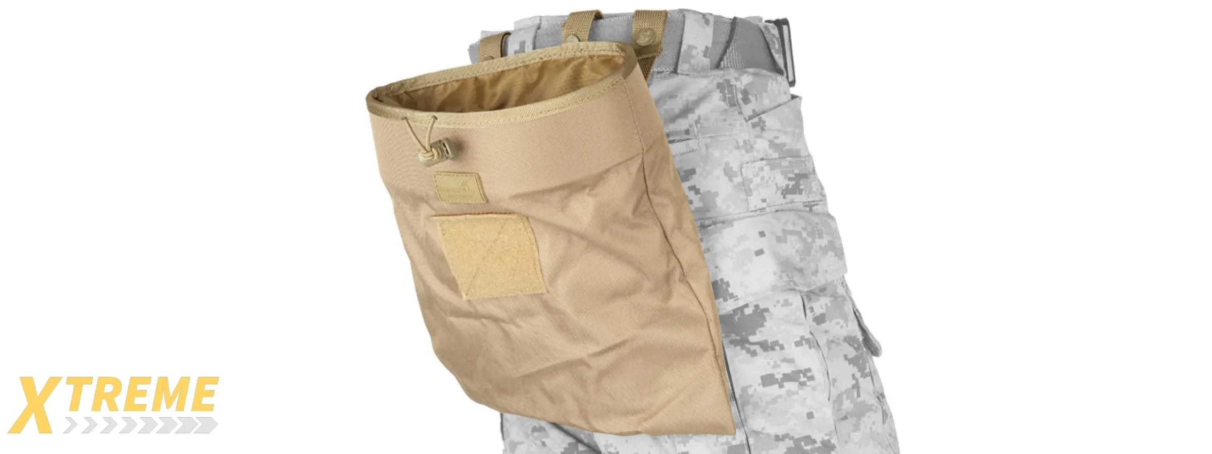 CA-341 Foldable Dump Pouch for Magazine Storage and Gear Organization, Tactical Design