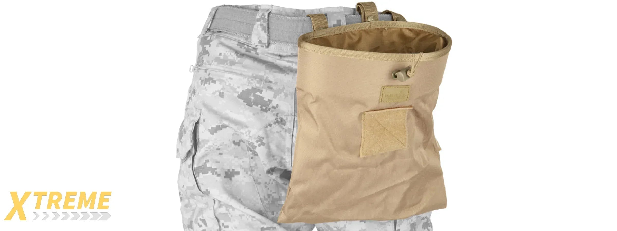 CA-341 Foldable Dump Pouch for Magazine Storage and Gear Organization, Tactical Design