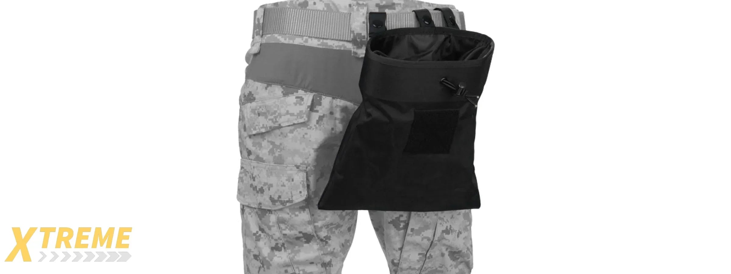 CA-341 Foldable Dump Pouch for Magazine Storage and Gear Organization, Tactical Design