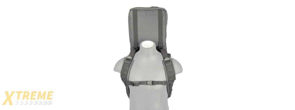 CA-343GY2 MOLLE 42" DOUBLE GUN BAG (GRAY)
