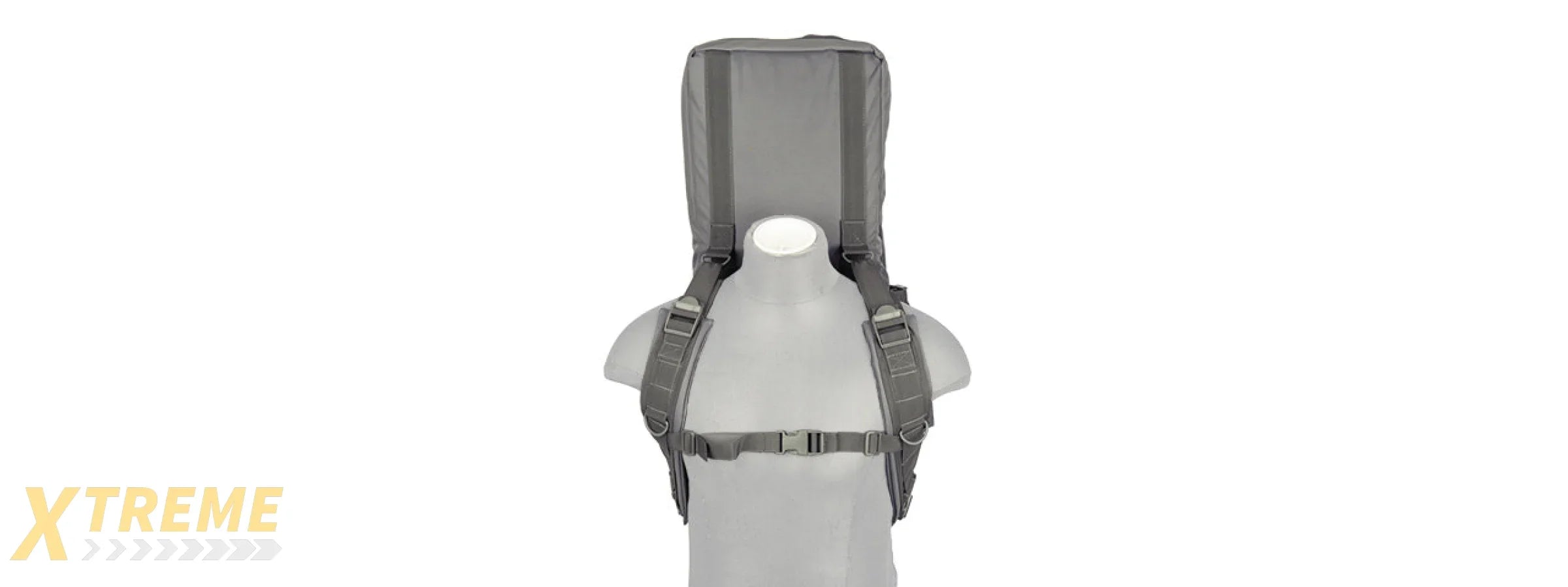 CA-343GY2 MOLLE 42" DOUBLE GUN BAG (GRAY)