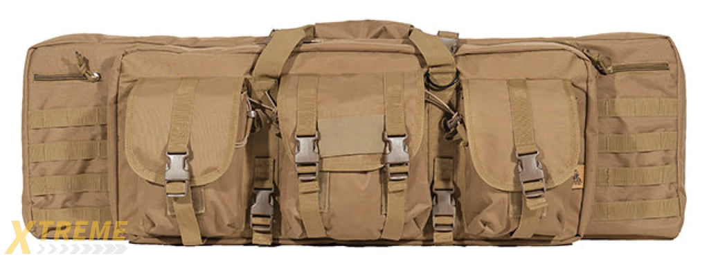 CA-345T MOLLE 36" DOUBLE GUN BAG (COLOR: TAN)