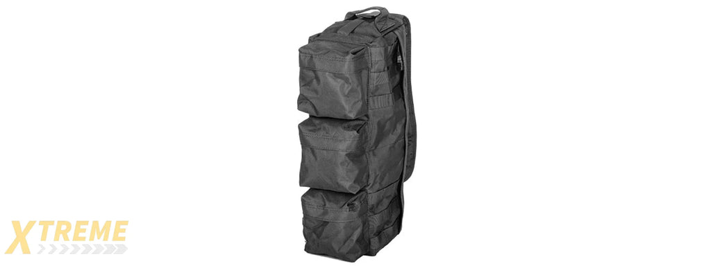 CA-351BN 1000D NYLON "GO PACK" BACKPACK (BLACK)