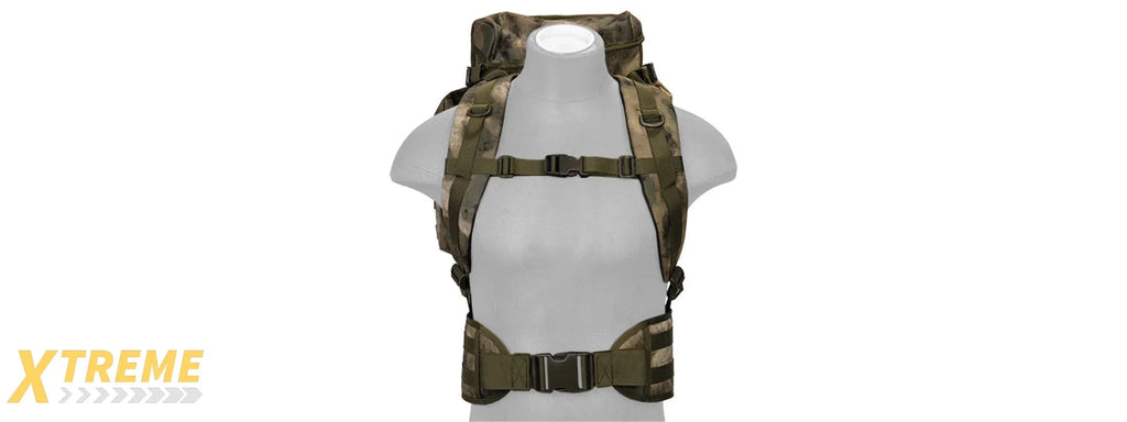 CA-356 RIFLE BACKPACK NYLON LANCER TACTICAL RIFLE CARRY BACKPACK MULTI-COMPARTMENT