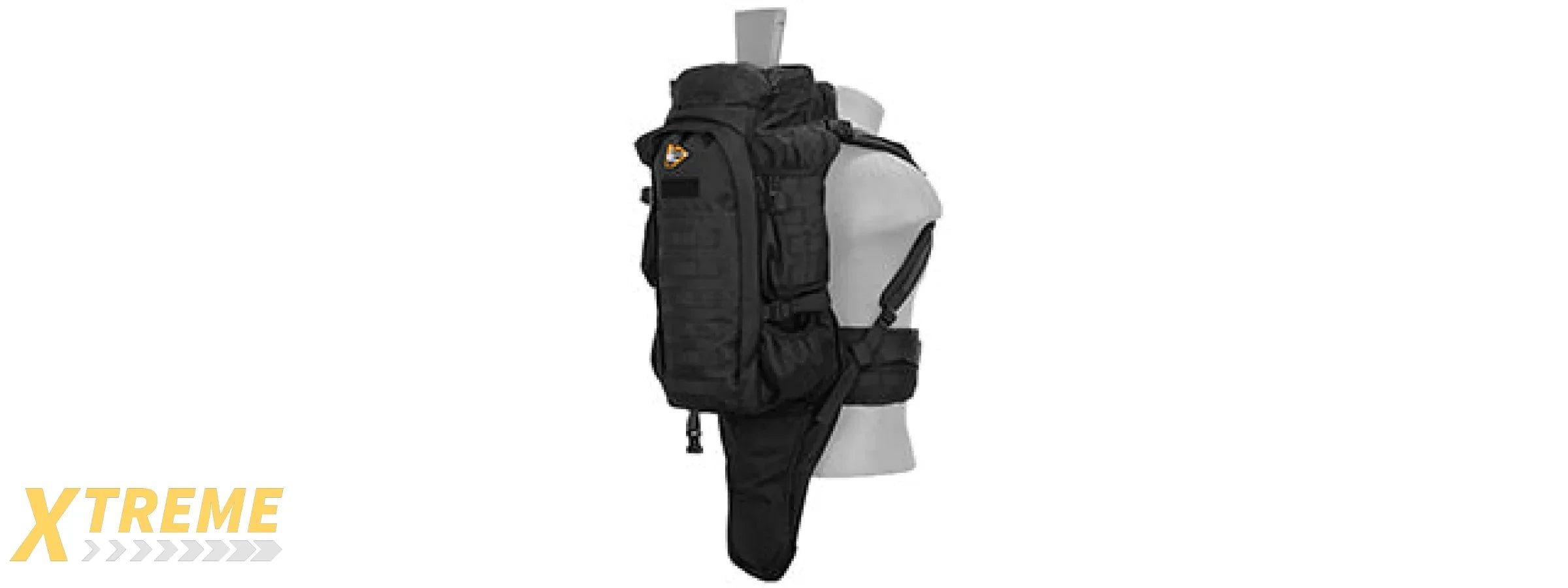 CA-356 RIFLE BACKPACK NYLON LANCER TACTICAL RIFLE CARRY BACKPACK MULTI-COMPARTMENT