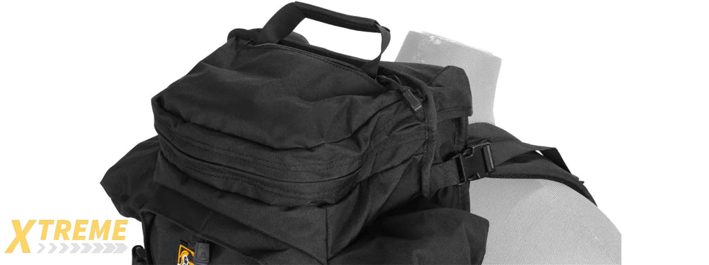 CA-356 RIFLE BACKPACK NYLON LANCER TACTICAL RIFLE CARRY BACKPACK MULTI-COMPARTMENT