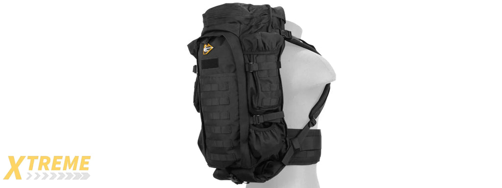 CA-356 RIFLE BACKPACK NYLON LANCER TACTICAL RIFLE CARRY BACKPACK MULTI-COMPARTMENT