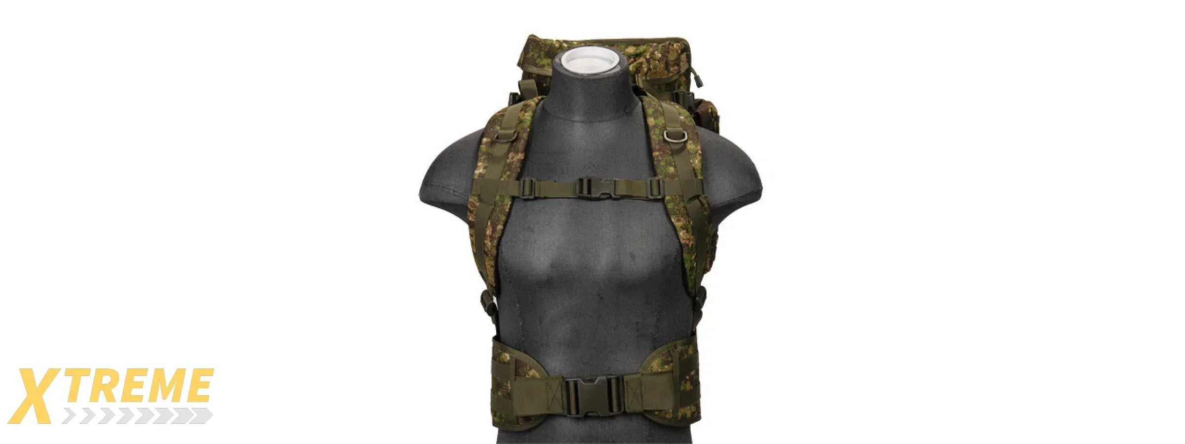 CA-356 RIFLE BACKPACK NYLON LANCER TACTICAL RIFLE CARRY BACKPACK MULTI-COMPARTMENT