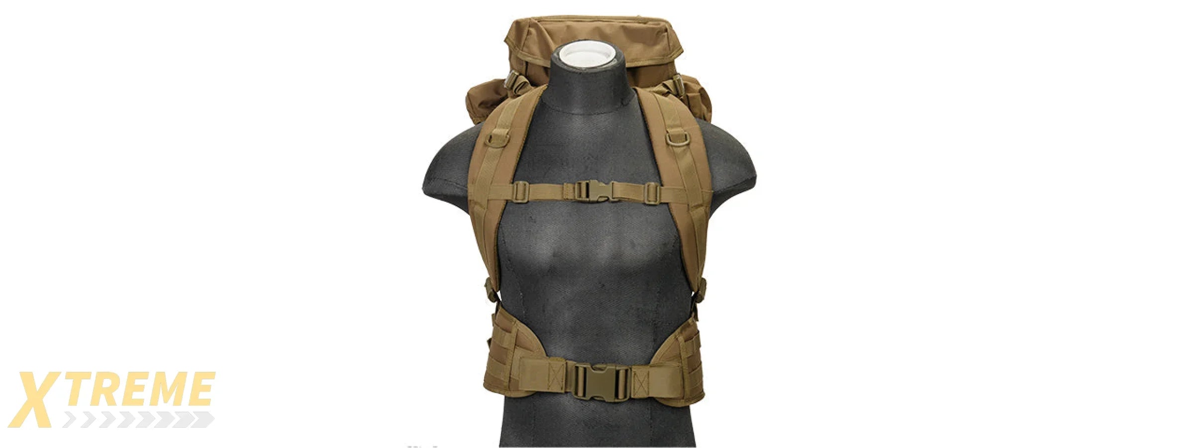 CA-356KN 1000D NYLON RIFLE BACKPACK (KHAKI)