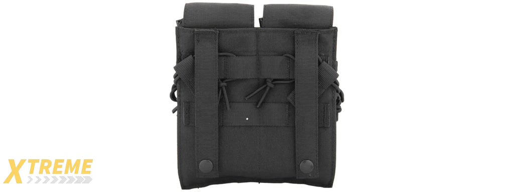 CA-358 DUAL M4/M16/AK74 MAGAZINE POUCH, NYLON FOR RIFLE MAGAZINES TACTICAL GEAR