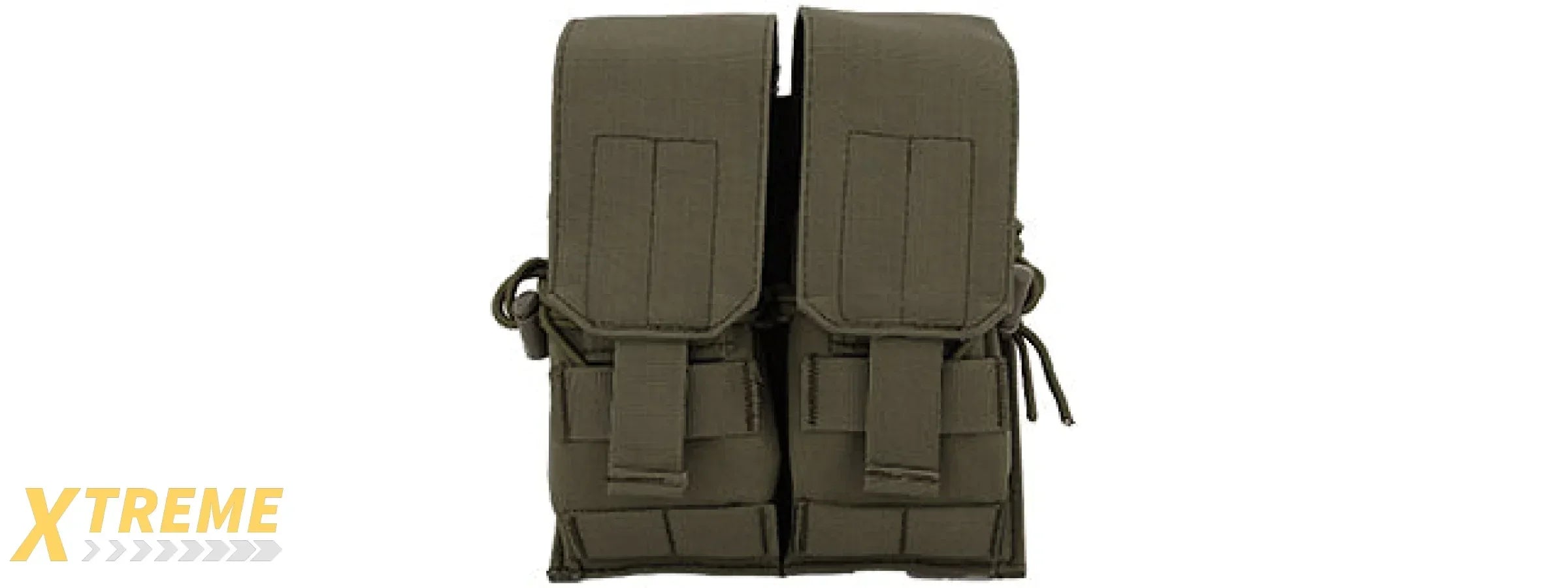 CA-358 DUAL M4/M16/AK74 MAGAZINE POUCH, NYLON FOR RIFLE MAGAZINES TACTICAL GEAR
