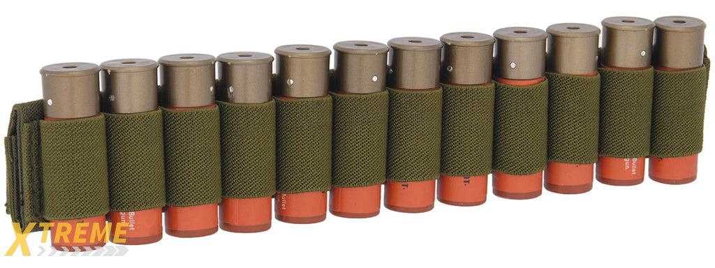 CA-383 SHOTGUN SHELLS (12) HOLDER FOR SLING OR BELT ACCESSORY UNIVERSAL