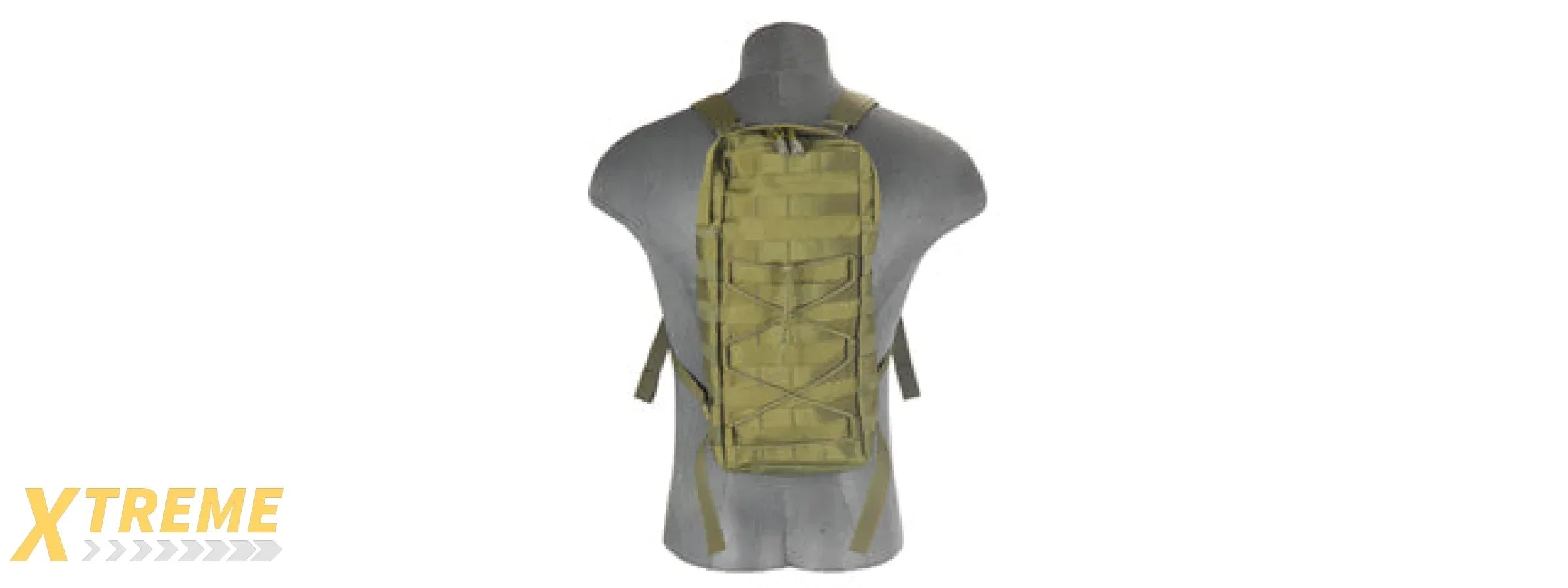 CA-384 NYLON MOLLE ATTACHABLE HYDRATION BACKPACK TACTICAL LIGHTWEIGHT PACK