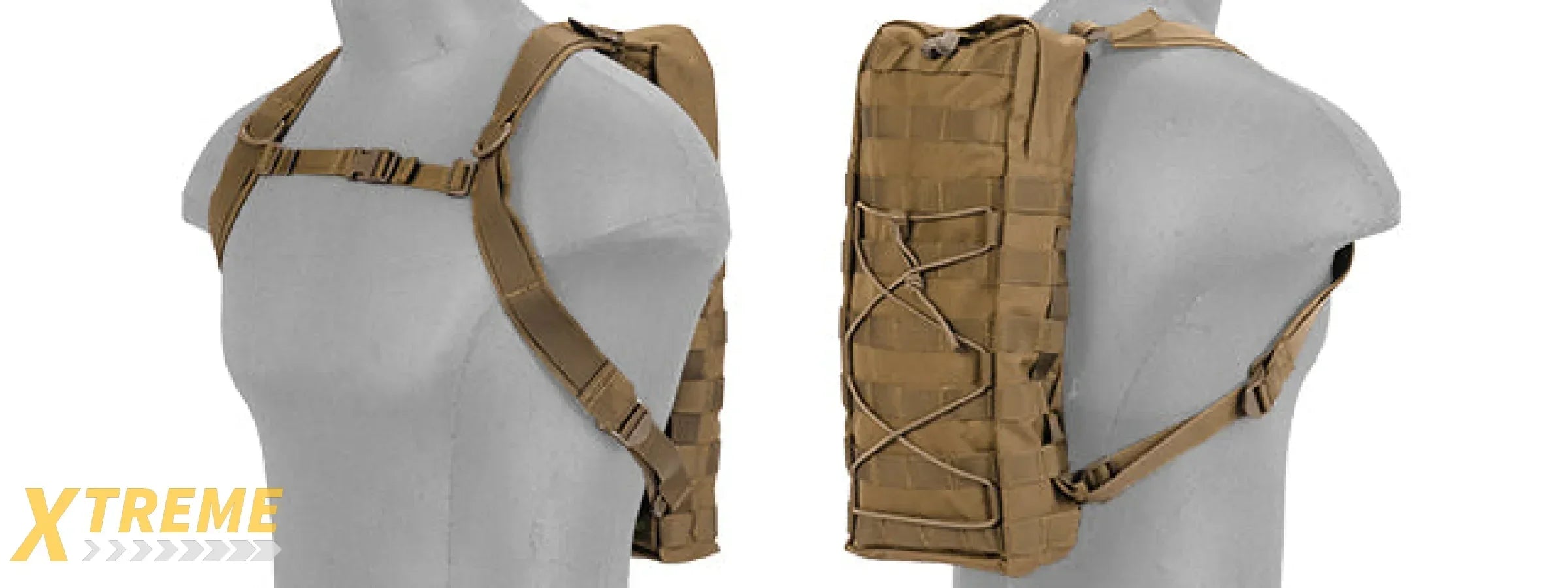 CA-384 NYLON MOLLE ATTACHABLE HYDRATION BACKPACK TACTICAL LIGHTWEIGHT PACK