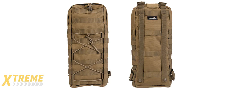 CA-384 NYLON MOLLE ATTACHABLE HYDRATION BACKPACK TACTICAL LIGHTWEIGHT PACK
