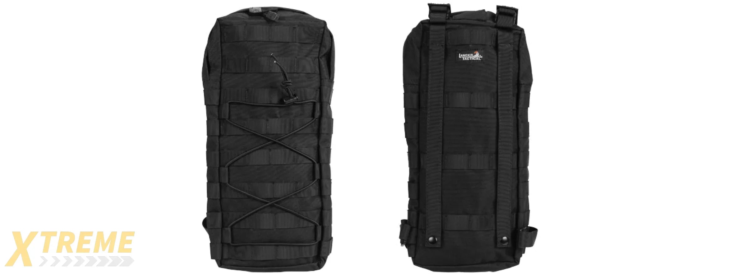 CA-384BN NYLON MOLLE ATTACHABLE HYDRATION BACKPACK (BLK)
