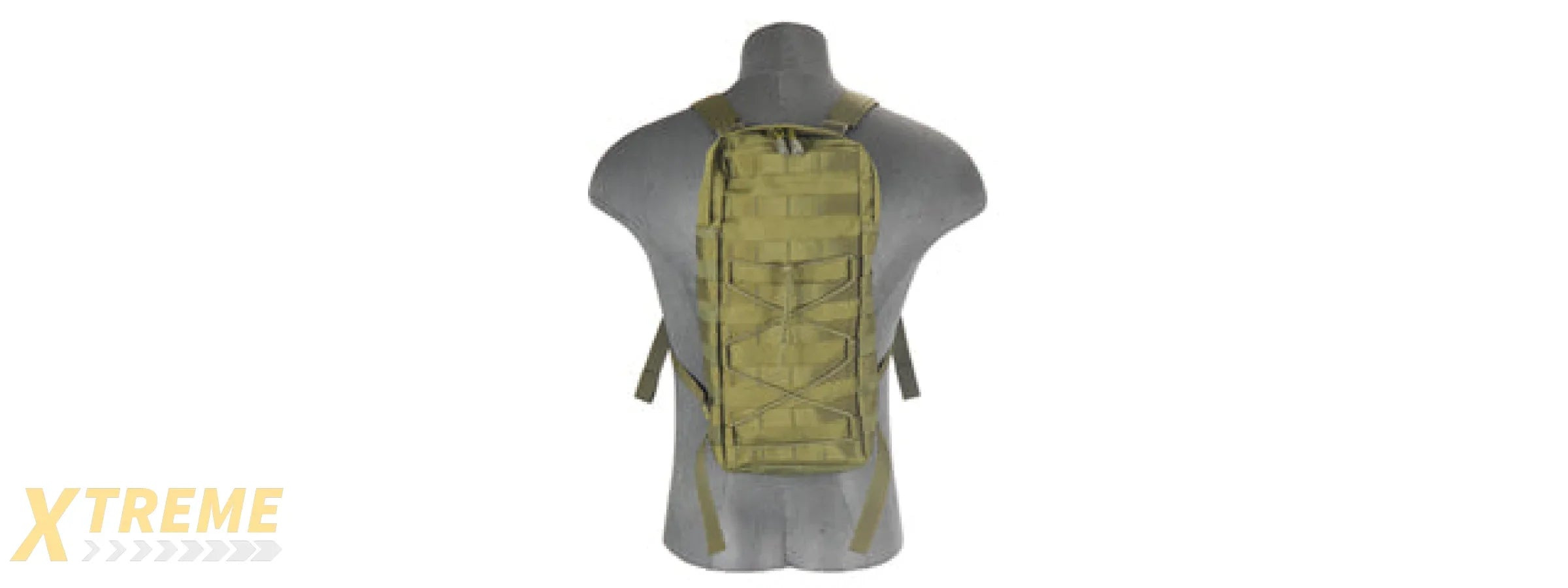 CA-384GN NYLON MOLLE ATTACHABLE HYDRATION BACKPACK (OD)