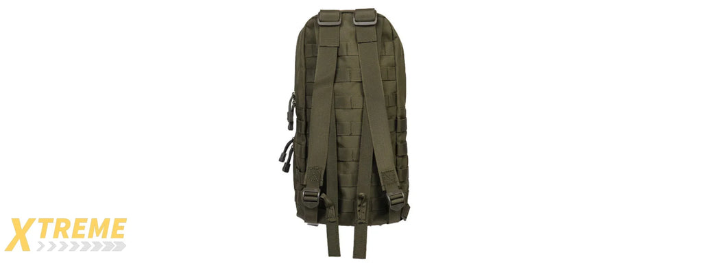 CA-880GN Lancer Tactical 1000D Nylon MOLLE Hydration Backpack for Airsoft/Tactical
