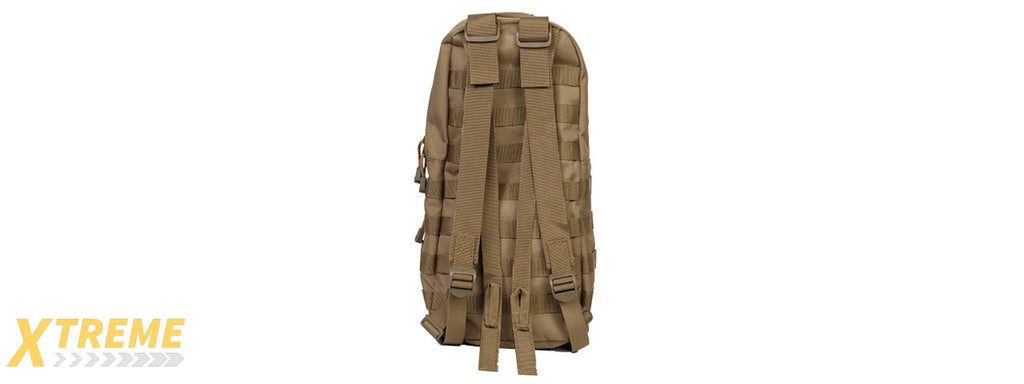 CA-880GN Lancer Tactical 1000D Nylon MOLLE Hydration Backpack for Airsoft/Tactical