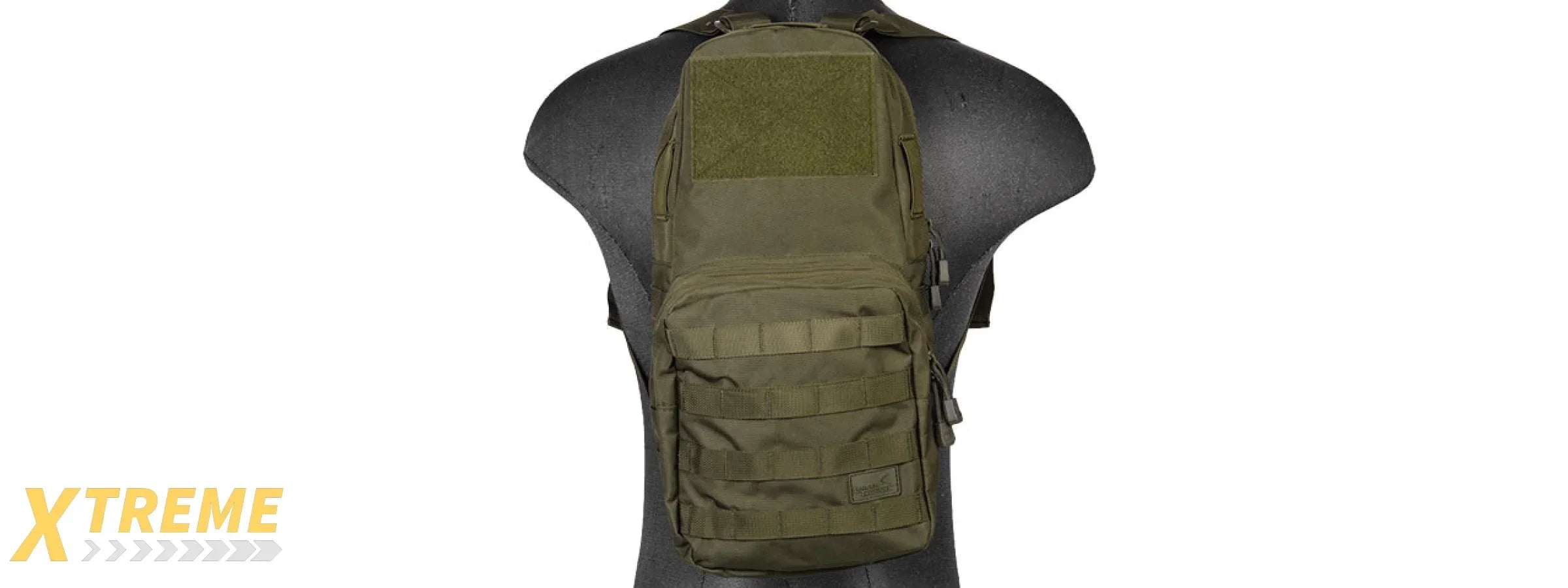 CA-880GN Lancer Tactical 1000D Nylon MOLLE Hydration Backpack for Airsoft/Tactical