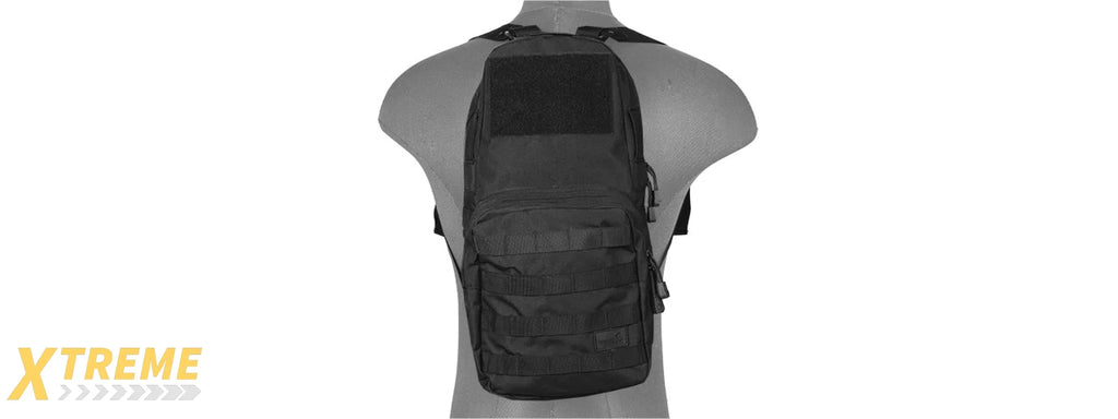 CA-880GN Lancer Tactical 1000D Nylon MOLLE Hydration Backpack for Airsoft/Tactical