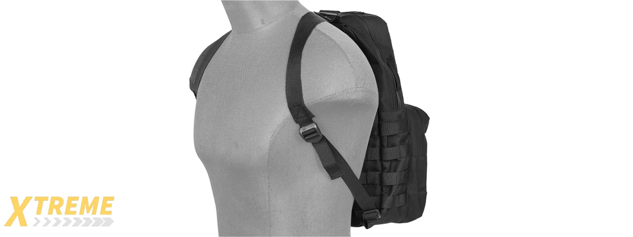 CA-880GN Lancer Tactical 1000D Nylon MOLLE Hydration Backpack for Airsoft/Tactical