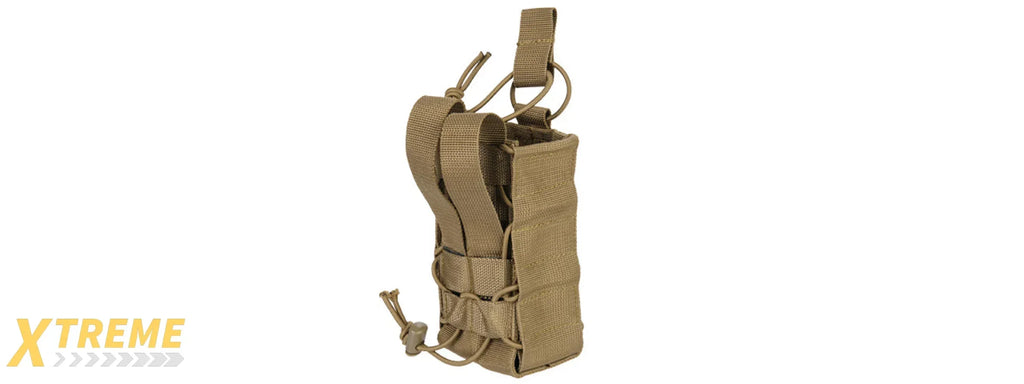 CA-881 Nylon Pouch for Radio/Canteen – Tactical Durable Nylon Utility Carrier