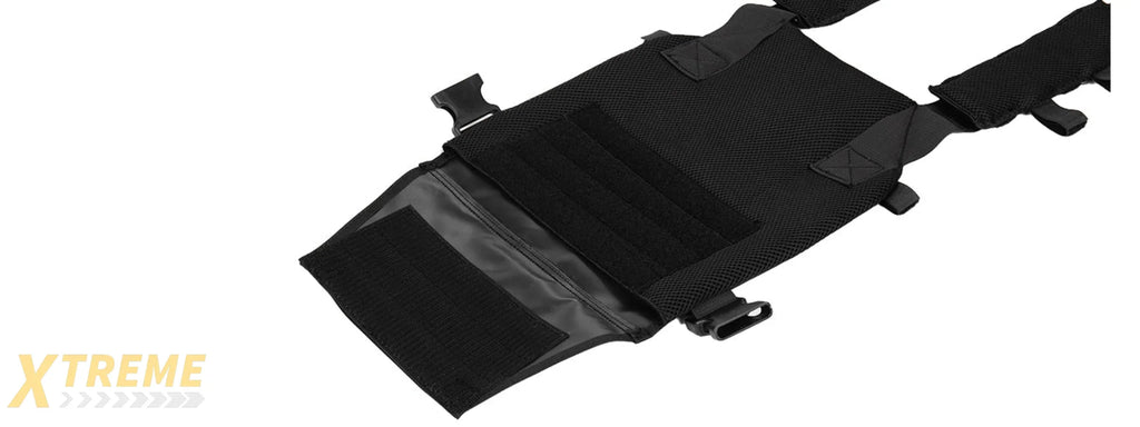 CA-883BN Nylon Lightweight Tactical Vest (Black)